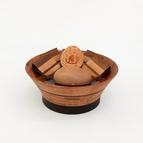 Lap Ngo - Thit Kho made out of wood in a hand made bowl