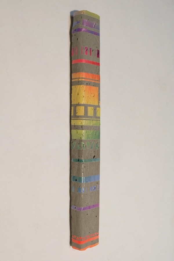 Alexis Arnold, Bar Graph in ROYGBIV, 2018