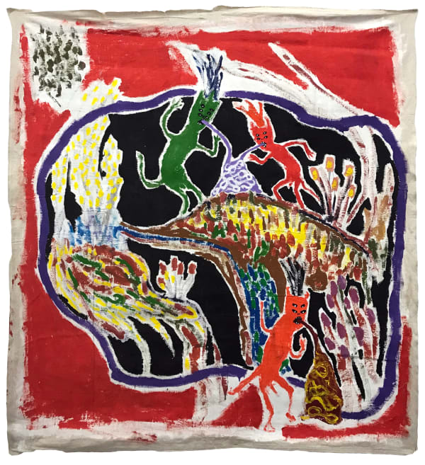 Brian A. Whiteley, Demonic Painting 2, 2019