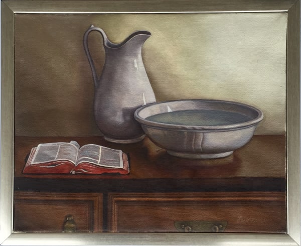 Lawrence Finney, Picture, Bowl with Bible, 2010