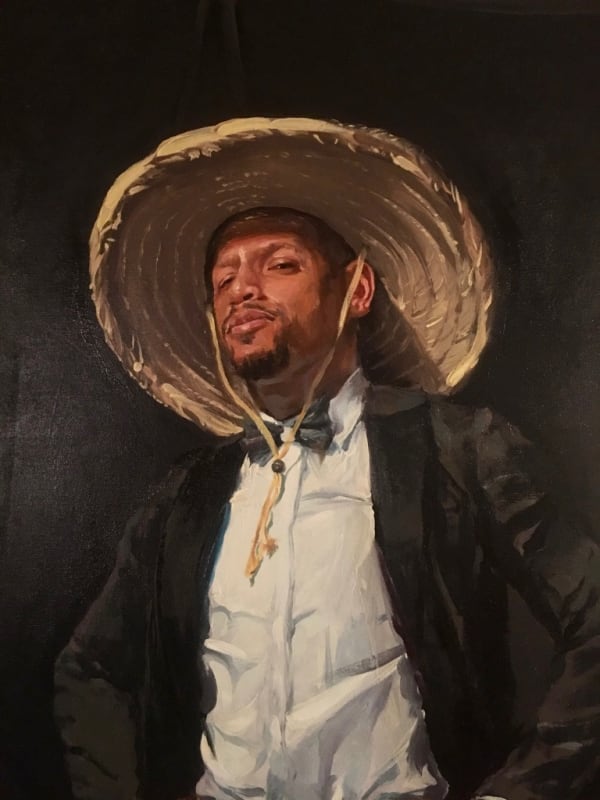 Wade Hampton, A Game of Chess (detail), 2017