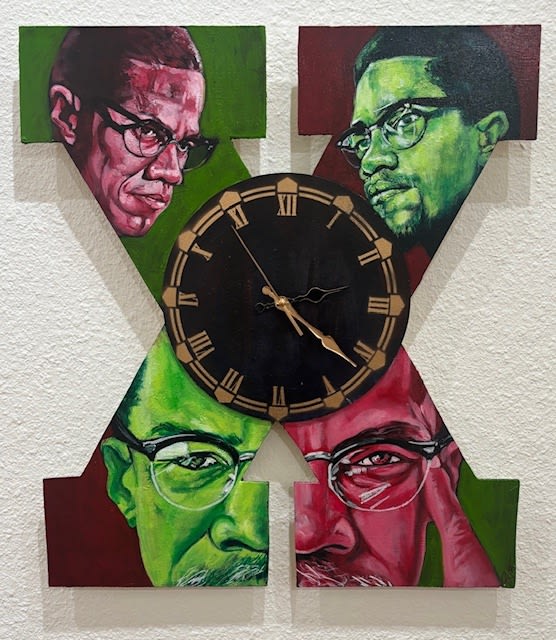 Rex DeLoney, A Time for Action: Malcolm X, 2025
