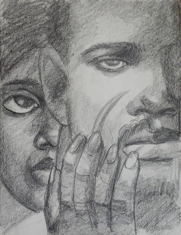 Lawrence Finney, Study, Her Touch, 1996.0