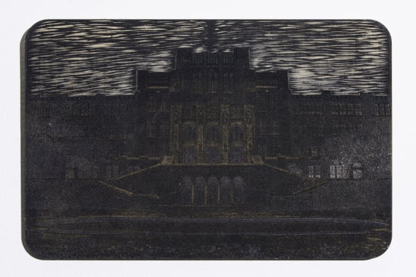 Jonathan Wright LR 91 Laser Engraved Woodcut Matrix: 17"x 11"
