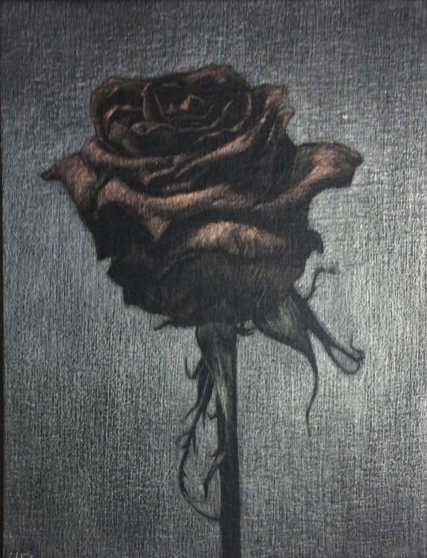 Marjorie Williams-Smith, New Rose in Metal, 2017