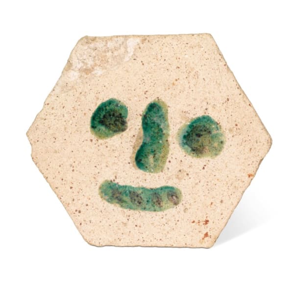 PABLO PICASSO, Visage -Tête, 1956