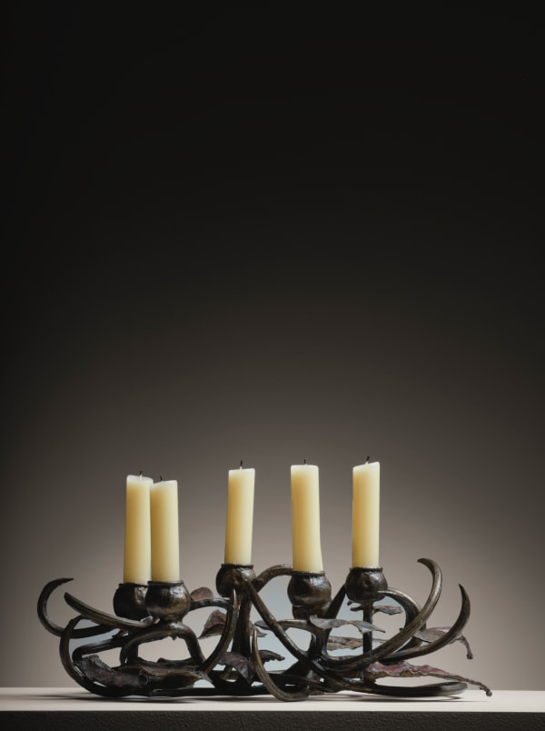 CLAUDE LALANNE, Bougeoir Buisson D'Or, 1987