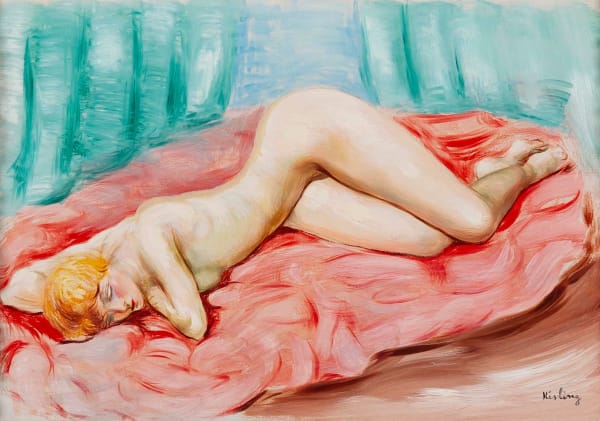 MOÏSE KISLING: Nu Allongé, 1938