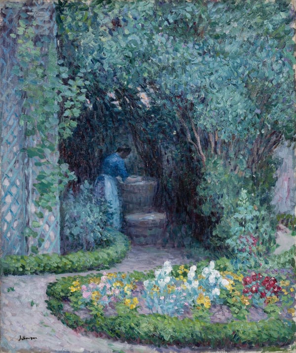 HENRI LEBASQUE, Une Laveuse, 1906