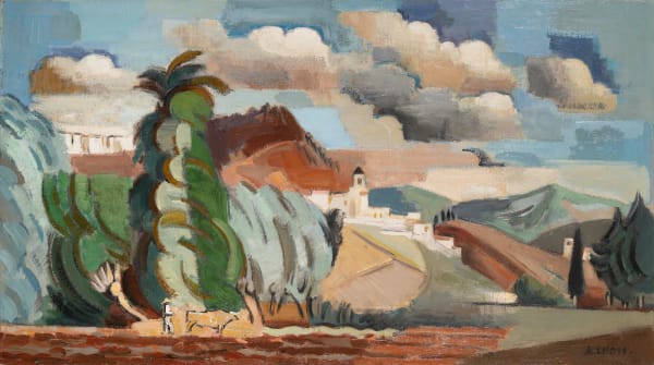 ANDRÉ LHOTE, Paysage De Mirmande, circa 1930