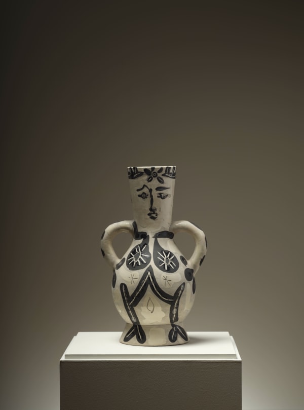 PABLO PICASSO, Vase Deux Anses Hautes (A.R. 141), 1952