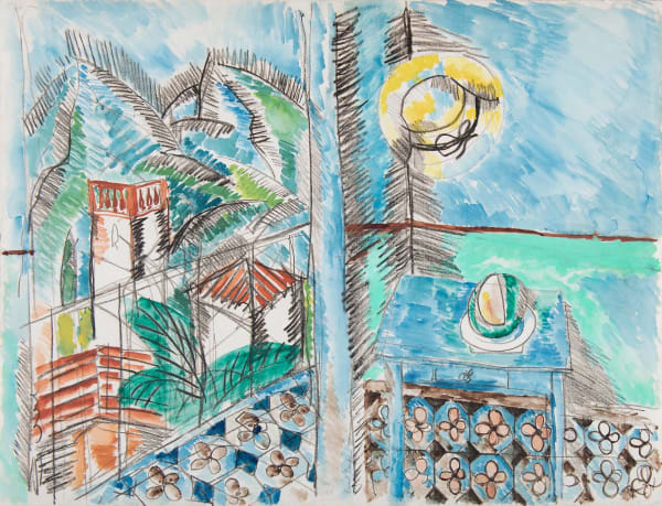 RAOUL DUFY, Le Chapeau Jaune, 1913