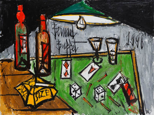 BERNARD BUFFET, Poker, 1998