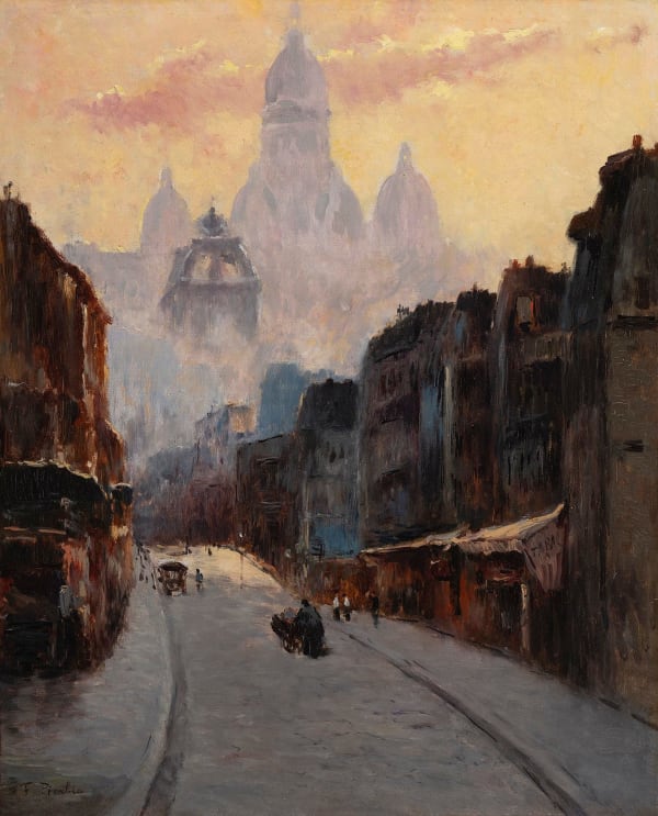Francis Picabia, Montmartre, circa 1899, Huile sur toile
