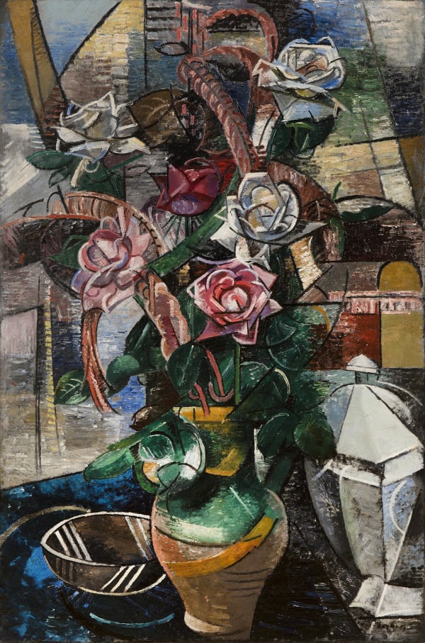 AUGUSTE HERBIN, Les Roses, 1912