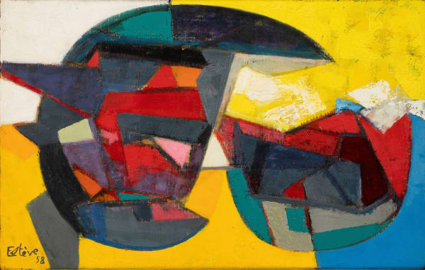MAURICE ESTÈVE, Mangeur De Vent, 1958