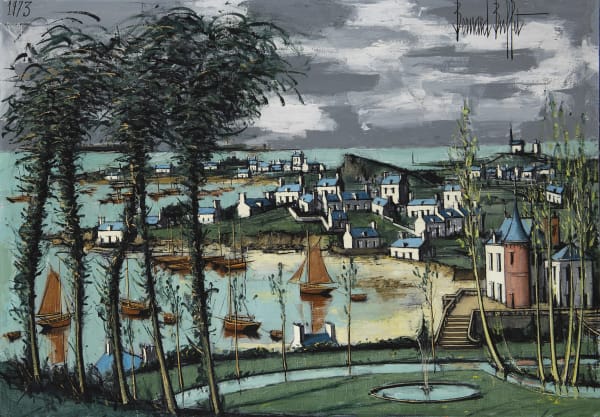 BERNARD BUFFET, Île de Bréhat, 1973