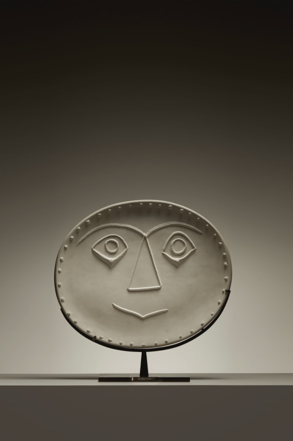 PABLO PICASSO, Visage - Têtes De Faune, 1956