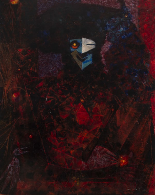 MAX ERNST, Projet pour un monument à Léonardo da Vinci, 1957