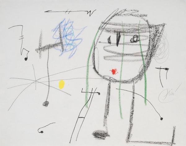 JOAN MIRO, Personnages, Oiseaux, Étoile, 1978