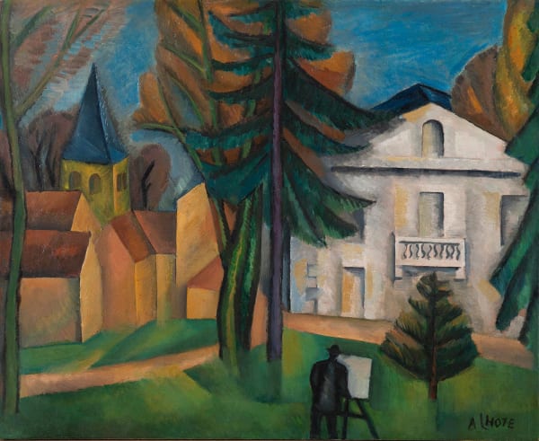 André Lhote, La Villa Medicis, 1911, Huile sur toile