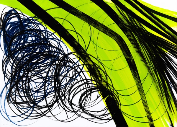 HANS HARTUNG, P1974-A21, 1974, Pastel et acrylique sur carton baryté