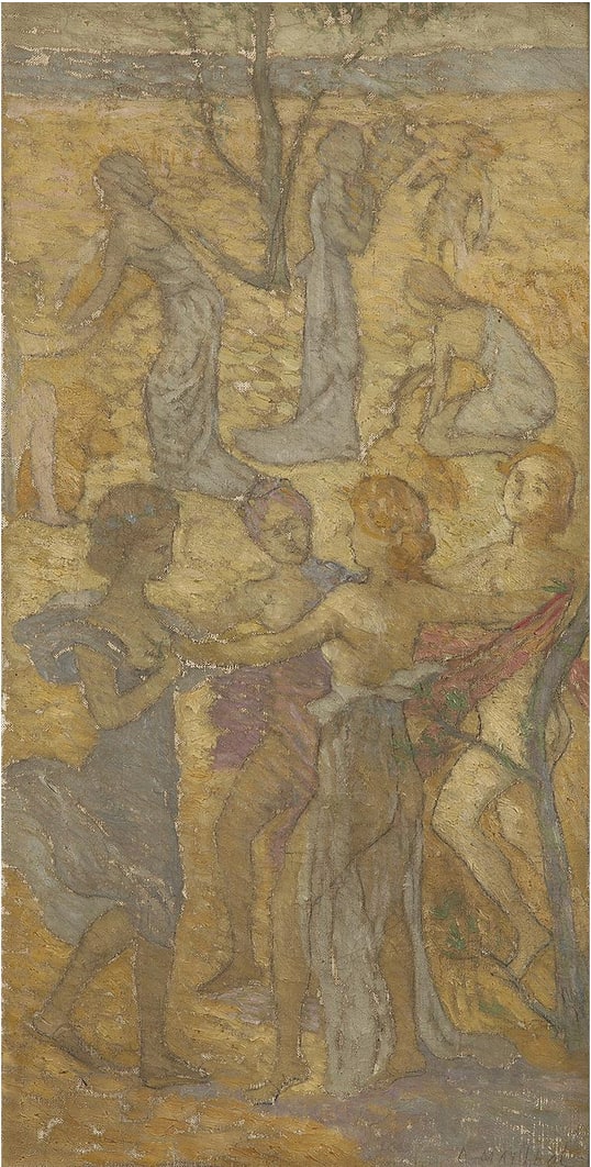 ARISTIDE MAILLOL, Allégorie de la Danse, circa 1895