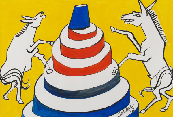ALEXANDER CALDER, The Wedding Cake, circa 1972