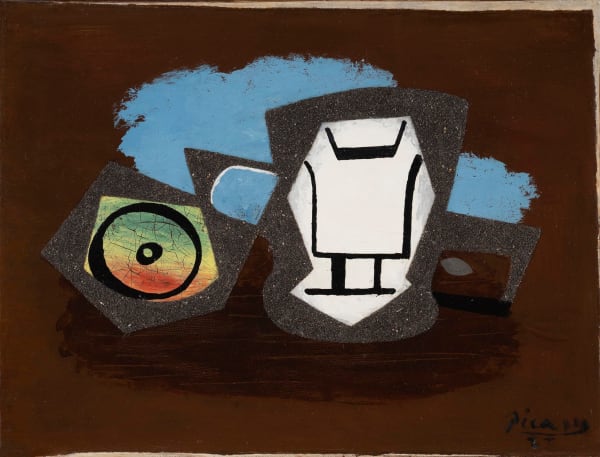 PABLO PICASSO, Pomme et Verre, 1923