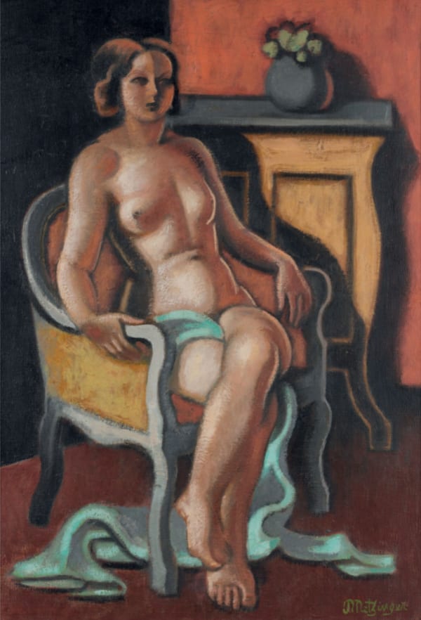 JEAN METZINGER, Nu au Fauteuil
