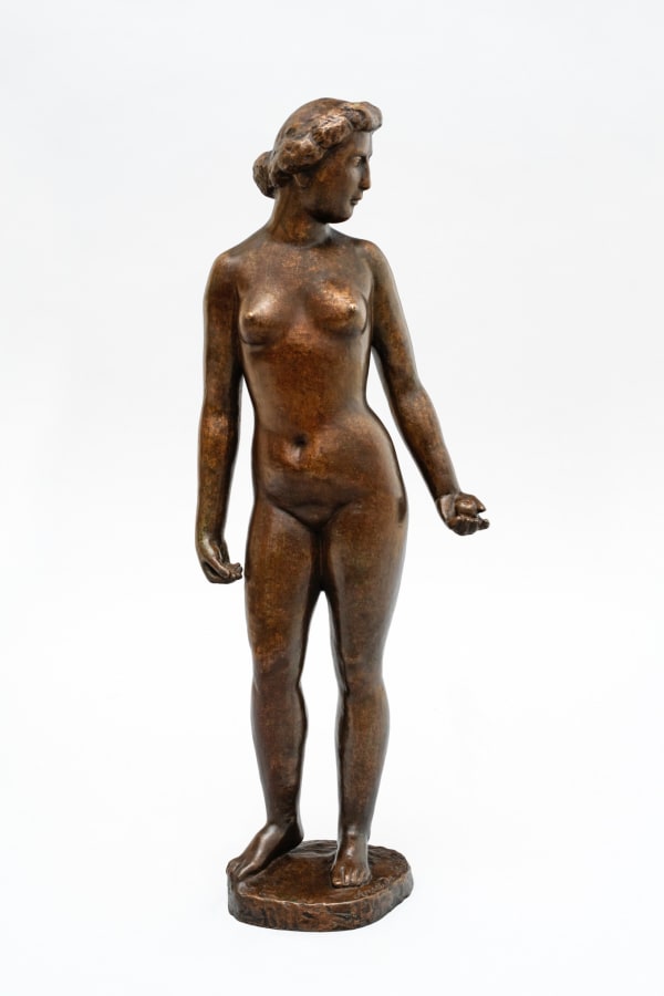 ARISTIDE MAILLOL, Eve à la pomme, Modèle créé en 1899 et fondu à partir de 1920