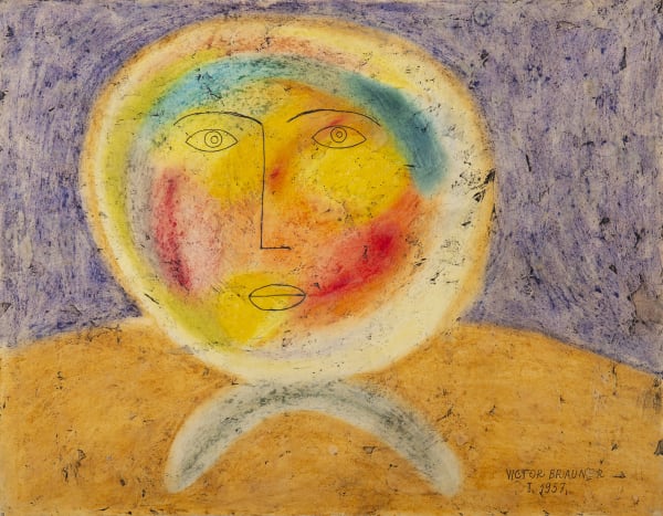 VICTOR BRAUNER, Réverbération, 1957