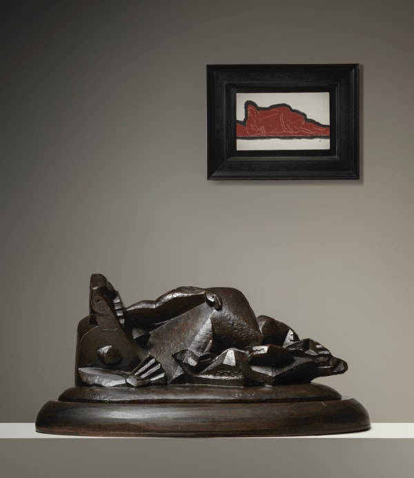 HENRI LAURENS, Femme à l'Éventail (Woman with a fan), 1919