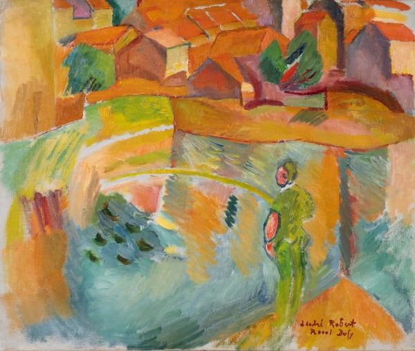 Raoul Dufy, Le Pêcheur, 1907, huile sur toile