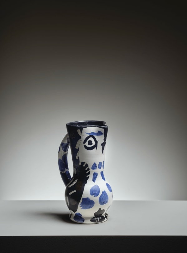 PABLO PICASSO, Cruchon Hibou, (A.R.293), 1955