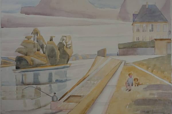 Edith Lawrence, The Seine at Vernon, ca, 1935.