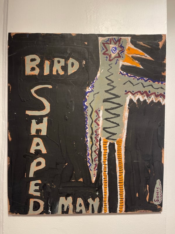 Ian Parmiter, Bird Shaped Man, 2022