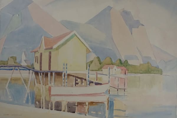 Edith Lawrence, Walensee, ca. 1935