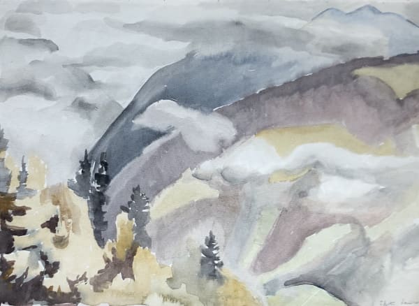 Edith Lawrence, Switzerland , ca, 1935.