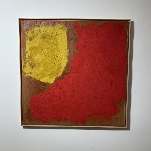 Georges Mathieu Yassef, Red and Yellow, 1986
