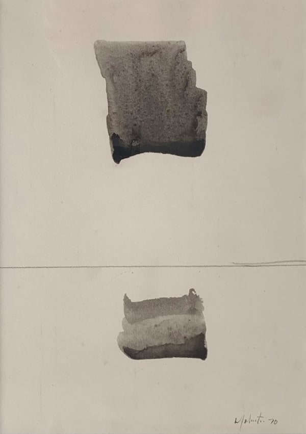 William Johnstone, Untitled Ink brush drawing, c.1970