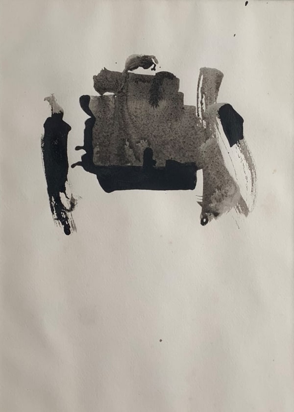 William Johnstone, Untitled Ink brush drawing, c.1970