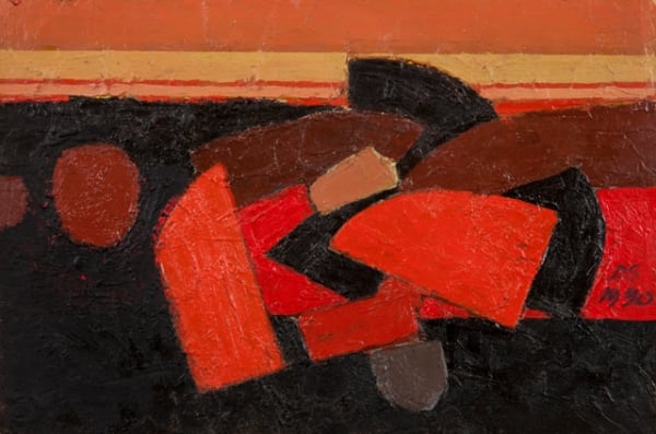 Derek Stafford, Breakwater series III, 1990