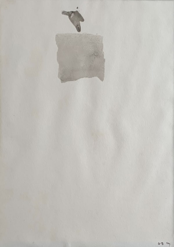 William Johnstone, Untitled Ink brush drawing, c.1970