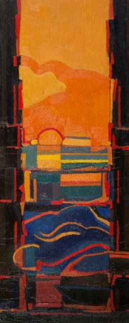 Derek Stafford, End of the Day Abstraction, 1995