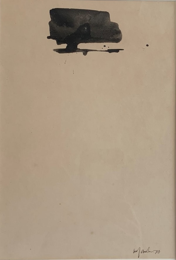 William Johnstone, Untitled Ink brush drawing, c.1970