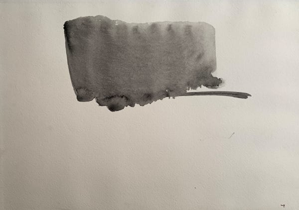 William Johnstone, Untitled Ink brush drawing, c.1970