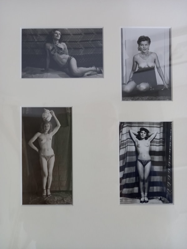 Eugene Von Bruenchenhein, Suite of Four framed photographs of Marie