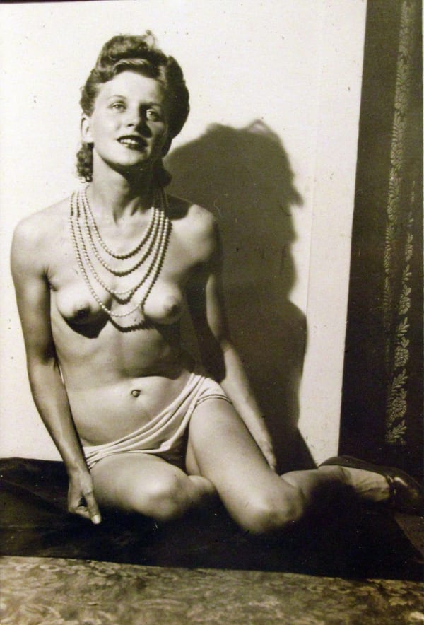 Eugene Von Bruenchenhein, Untitled Marie with pearls