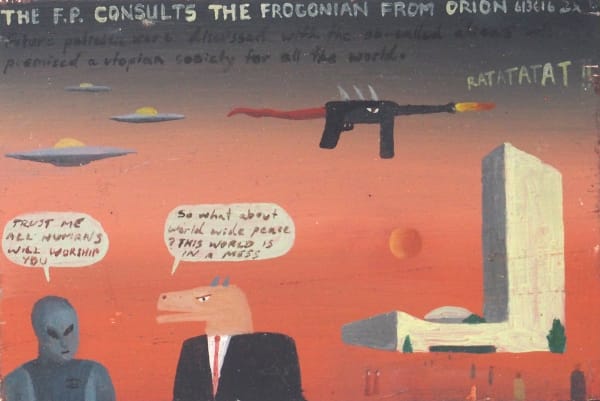 Matt Hunt, The F.P. Consults the Frogonian From Orion, 2001